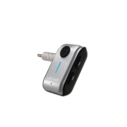 Lenyes LR207 Wireless Bluetooth 5.3 Audio Receiver Adapter with 3.5mm Aux Output for Car Stereo Home Speaker System and Handsfree Calling Grey