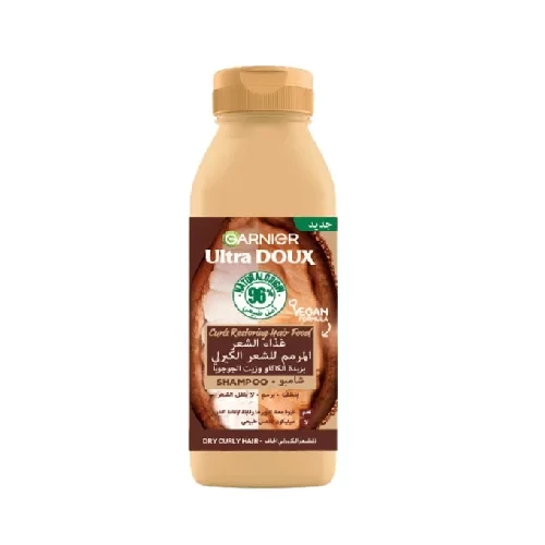 Garnier Ultra Doux Cocoa Butter And Jojoba Oil Shampoo For Curly Hair 350ml