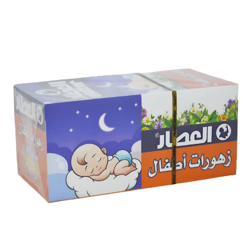 شاي الأعشاب للأطفال من العطار، 20 كيس، مزيج طبيعي لتهدئة الهضم والاسترخاء