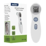 Sponix Digital Forehead Thermometer White Color, Instant Temperature Reading, Accurate for Adults & Babies, 1-Second Measurement, Easy Operation, 1 Unit - Sponix