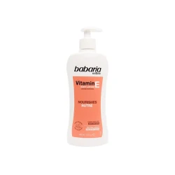 Babaria Vitamin E Body Lotion 400ml, Moisturizing, Hydrating, for All Skin Types