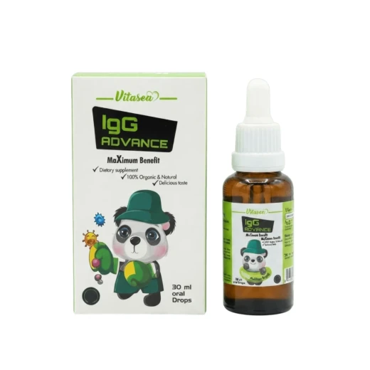 فيتاسيا IgG أدفانس قطرات 30 مل، مكمل غذائي سائل بتركيبة IgG لدعم وظائف الجهاز المناعي والصحة العامة، سهل الاستخدام والجرعات اليومية فيتاسيا IgG أدفانس قطرات 30 مل، مكمل غذائي سائل بتركيبة IgG لدعم وظائف الجهاز المناعي والصحة العامة، سهل الاستخدام والجرعات اليومية
