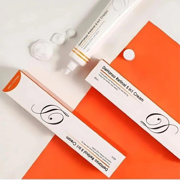 Dehanso Retinol 5 In 1 Anti Aging Cream 40ml, Reduces Wrinkles, Acne Treatment - DeHanso