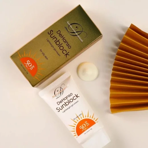 Dehanso Sunblock 50+ Lightweight Gel Cream for Oily Skin 50 ml Dehanso Sunblock 50+ Lightweight Gel Cream for Oily Skin 50 ml