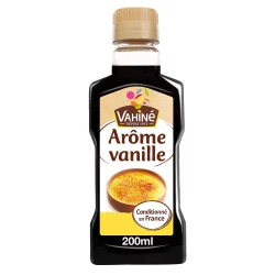 Vahine Liquid Vanilla Flavoring for Desserts and Pastries 200ml Bottle