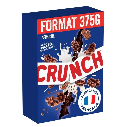 Nestle Chocolate Crunch Cereal 375g Whole Wheat Ready to Eat Breakfast