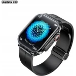 ساعة REMAX WATCH 13 الذكية بشاشة AMOLED مقاس 1.96 بوصة، بطارية تدوم 4-6 أيام، تتبع النشاط ومراقبة نبض القلب والنوم، إشعارات المكالمات والرسائل، أزرق - ريماكس