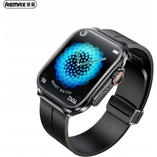 ساعة REMAX WATCH 13 الذكية بشاشة AMOLED مقاس 1.96 بوصة، بطارية تدوم 4-6 أيام، تتبع النشاط ومراقبة نبض القلب والنوم، إشعارات المكالمات والرسائل، أزرق - ريماكس - Image 2