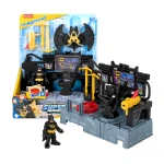 مجموعة لعب مركز قيادة باتمان من Imaginext DC Super Friends مع أضواء وحركة للأطفال في مرحلة ما قبل المدرسة