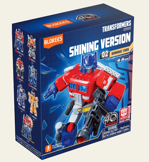 صندوق عشوائي لشخصية Blokees Transformers Shining الإصدار 02: شخصية حركة 1985