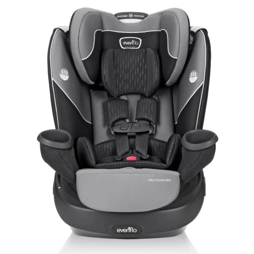 مقعد سيارة Evenflo Revolve360 الكل في واحد - رمادي أمهرست مقعد سيارة Evenflo Revolve360 الكل في واحد - رمادي أمهرست