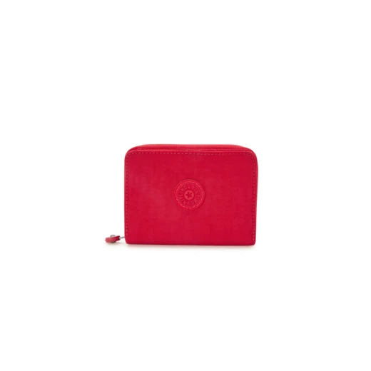 Kipling Money Love RFID Wallet Red Rouge Stylish & Secure Women's Wallet for Daily Use 9.5 x 12.5 x 2.5 cm