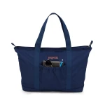 JanSport Daily Tote Bag Navy - Large Capacity, Shoulder Handles 34.5 x 45.5 x 18 cm - JanSport