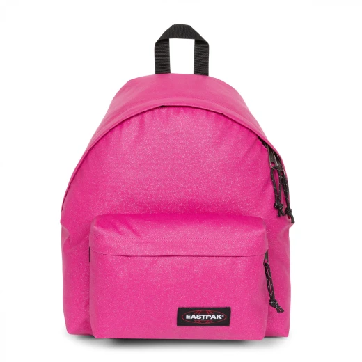 Eastpak Padded Pak'r Backpack 24L –Sparkly Fuchsia 40 × 30 × 18 cm – Durable School & Travel Bag with Padded Back and Adjustable Straps