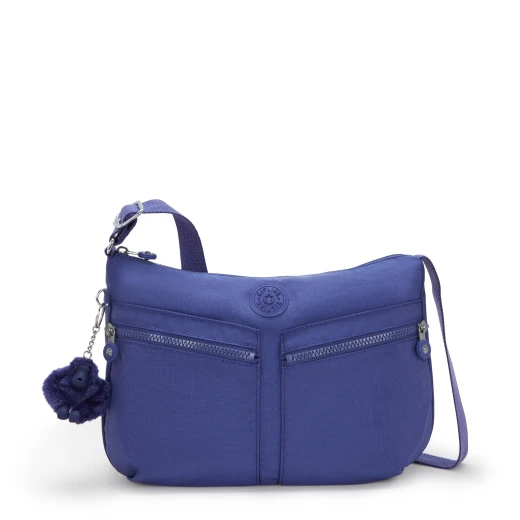 Kipling Izellah Medium Crossbody Bag, Ocean Blue, 33 x 23 x 12 cm, Lightweight, Stylish & Practical, Perfect for Daily Use or Travel Kipling Izellah Medium Crossbody Bag, Ocean Blue, 33 x 23 x 12 cm, Lightweight, Stylish & Practical, Perfect for Daily Use or Travel