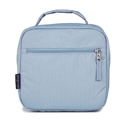 JanSport Lunch Break Insulated Lunch Bag Blue Dusk 5 Liter Featuring a Durable Design with Multiple Compartments for Easy Organization of Food and Beverages 5L