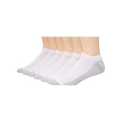 Hanes Men's Cushion No Show Socks, 6-Pairs
