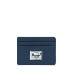 Herschel Charlie Card Holder Wallet – Navy Classic Design, Compact Envelope-Style Wallet (8 × 10.5 cm)