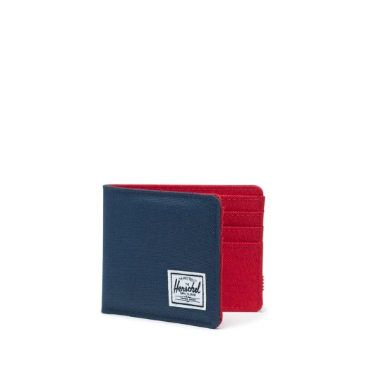 Herschel Roy Wallet – RFID Navy & Red Card & Cash Holder – 9 × 11 × 1 cm, Travel & Everyday Carry - Herschel - Image 2