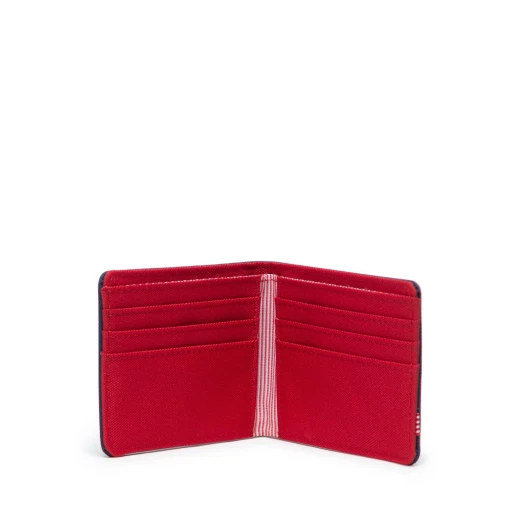 Herschel Roy Wallet – RFID Navy & Red Card & Cash Holder – 9 × 11 × 1 cm, Travel & Everyday Carry - Herschel - Image 3