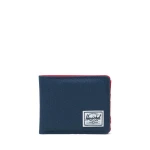 Herschel Roy Wallet – RFID Navy & Red Card & Cash Holder – 9 × 11 × 1 cm, Travel & Everyday Carry - Herschel