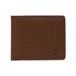 Herschel Roy Vegan Leather Wallet Saddle Brown