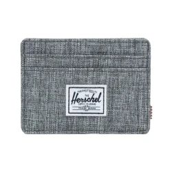 Herschel Charlie Cardholder - Raven Crosshatch Wallet