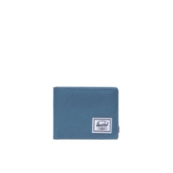 Herschel Roy Steel Blue Wallet with RFID Protection