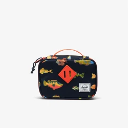 حقيبة أقلام Herschel Heritage Something Fishy للأطفال باللون الكحلي