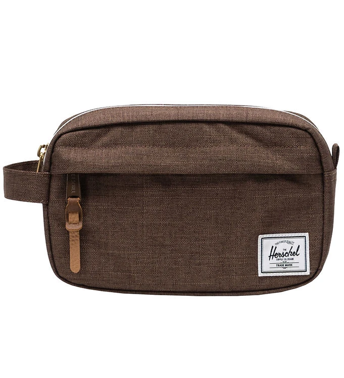 Herschel Chapter Small Toiletry Bag - Potting Soil Crosshatch - Herschel