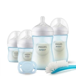 Philips Avent Natural Response Newborn Baby Gift Set 6 Pieces 0+ Months Blue