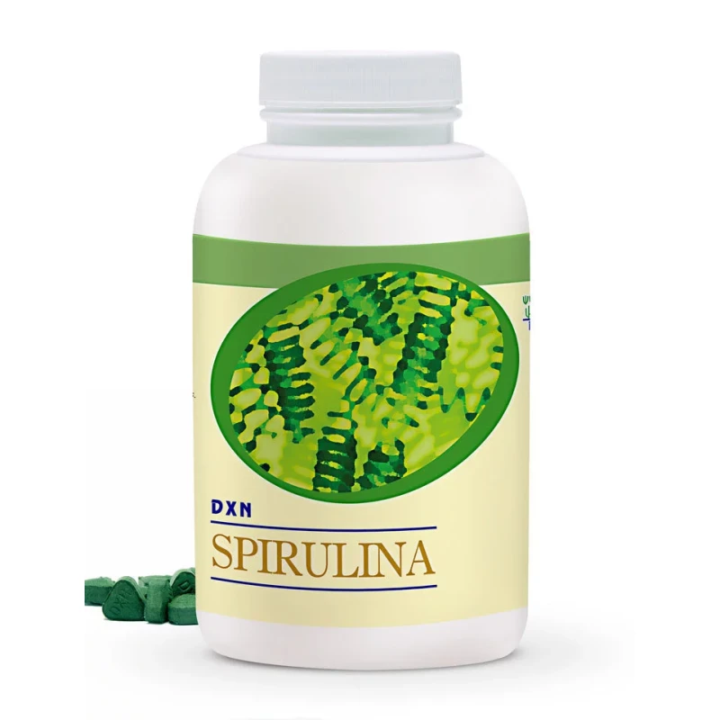 DXN Spirulina Candy 500 Health Food Supplement Alkaline Nutrient Rich Blue Green Algae - Dxn
