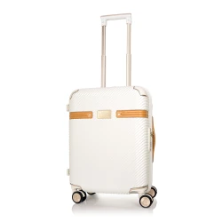 Samsonite Black Label Richmond II Spinner 55cm Off White Carry On Luggage