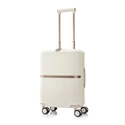 Samsonite Minter Spinner 55/20 Ivory Lightweight Carry On Luggage