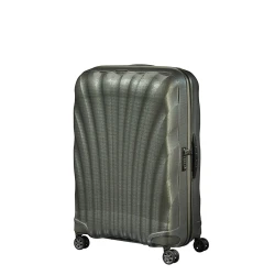 Samsonite C Lite Spinner 75cm Metallic Green Lightweight Luggage