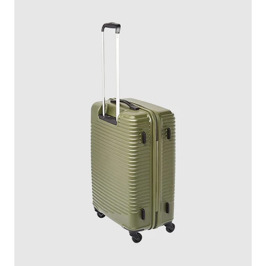 حقيبة ترولي بعجلات دوارة صلبة من American Tourister Sky Park، 55 سم، سوداء، أمتعة سفر - امريكان توريستر - Image 3