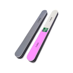 The Body Set 3 Way Nail Buffer Kit for Professional Manicures 3 Pcs Set with Buffing, Shaping, and Polishing Surfaces for Smooth and Shiny Nails, Easy to Use at Home or Salon
