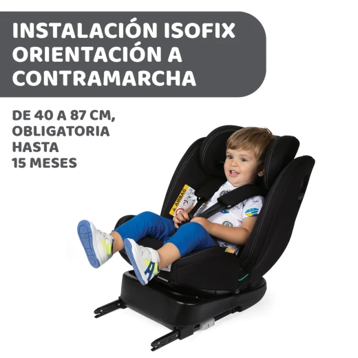 Chicco Unico Evo i-Size Car Seat India Ink 0-12 Years Rotating Isofix - Chicco - Image 5
