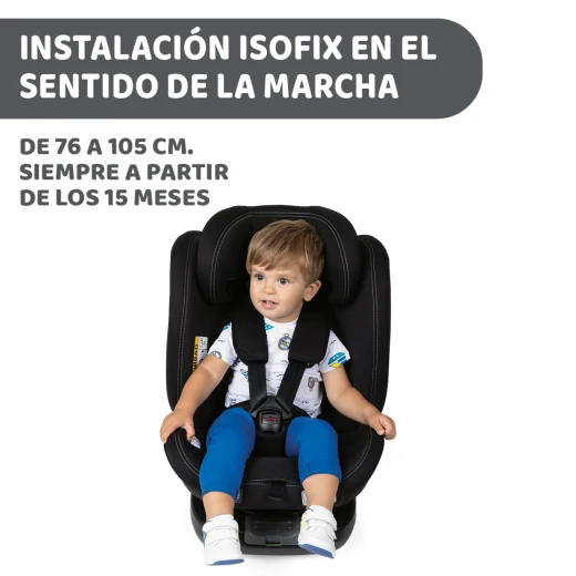 Chicco Unico Evo i-Size Car Seat India Ink 0-12 Years Rotating Isofix - Chicco - Image 8