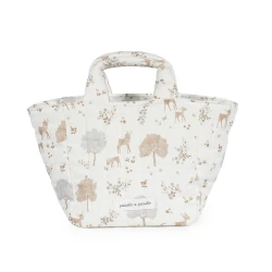 Pasito a Pasito Nara Baby Necessaire Bag Beige 100% Cotton for Baby Care