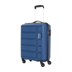 American Tourister Tracker Navy Blue Medium 68 CM  Lightweight Spinner Suitcase