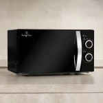 Berlinger Haus Matte Black 20L Microwave Oven Stainless Steel Interior