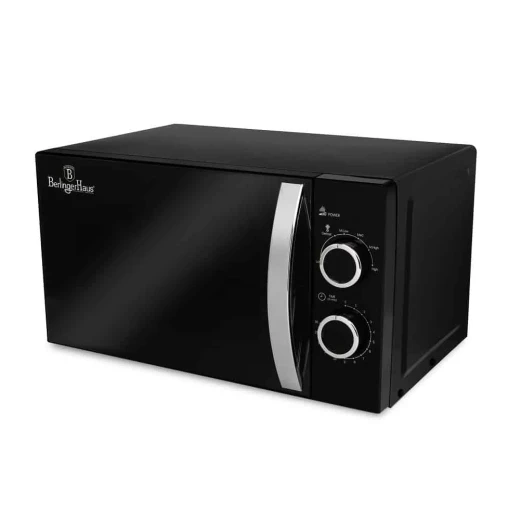 Berlinger Haus Matte Black 20L Microwave Oven Stainless Steel Interior - Image 2