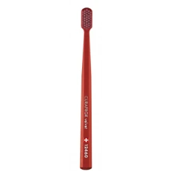 Curaprox Velvet Red Toothbrush 12460 Ultra Soft Bristles for Sensitive Teeth and Gums