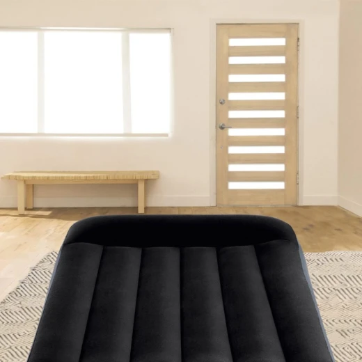 سرير هوائي Intex Dura-Beam Classic Rest مزدوج 191x99x25 سم - مريح ومتين - انتكس - Image 2