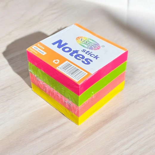 ملاحظات بوستيت مكعبة 2x2 بوصة بلون نيون - عبوة من 180 ملاحظات بوستيت مكعبة 2x2 بوصة بلون نيون - عبوة من 180