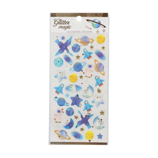 ملصقات Tiendas Universal Glitter Magic متنوعة - لوازم فنية ملصقات Tiendas Universal Glitter Magic متنوعة - لوازم فنية