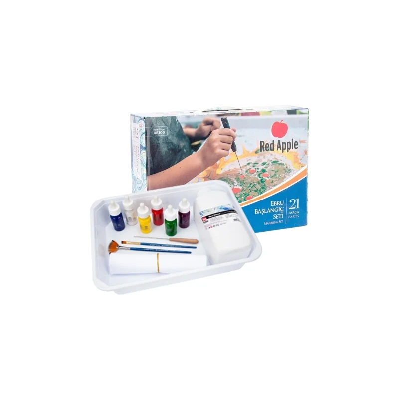 مجموعة ريد أبل إبرو الفنية A4، 21 قطعة: مجموعة للمبتدئين في فن التمرير