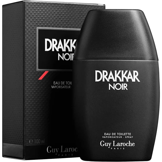 Guy Laroche Drakkar Noir Eau de Toilette 100ml for Men Classic & Sophisticated Fragrance Best Gift