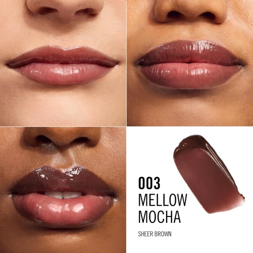مرطب شفاه ريميل لندن Oh My Gloss Butter Me Up 004 Mellow Mocha - عناية مرطبة وملونة للشفاه - ريميل لندن - Image 3